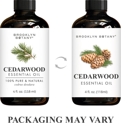 Brooklyn Botany Peppermint Essential Oil - 100% Pure and Natural - Premium Grade with Dropper - for Aromatherapy and Diffuser