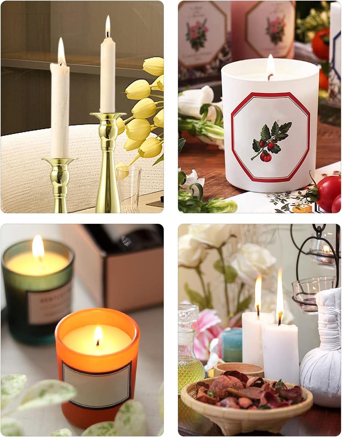 Electric Candle Lighter - Rechargeable, Plasma Arc Lighter - Windproof & Flameless with USB Rechargeable Double Safety Switch (Obisidian Black)