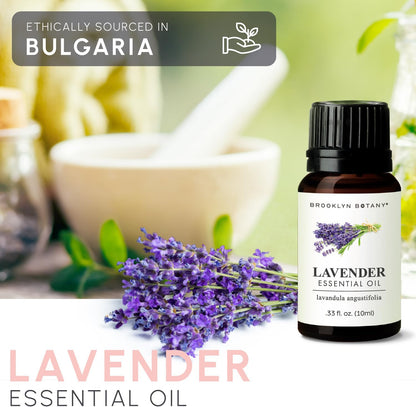 Brooklyn Botany Peppermint Essential Oil - 100% Pure and Natural - Premium Grade with Dropper - for Aromatherapy and Diffuser