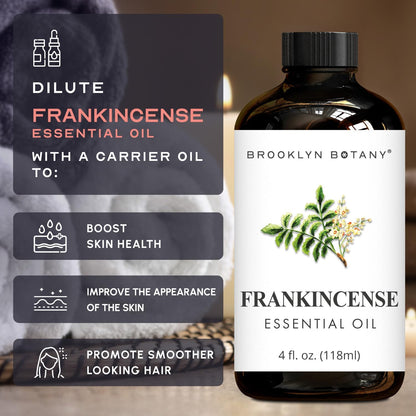 Brooklyn Botany Peppermint Essential Oil - 100% Pure and Natural - Premium Grade with Dropper - for Aromatherapy and Diffuser