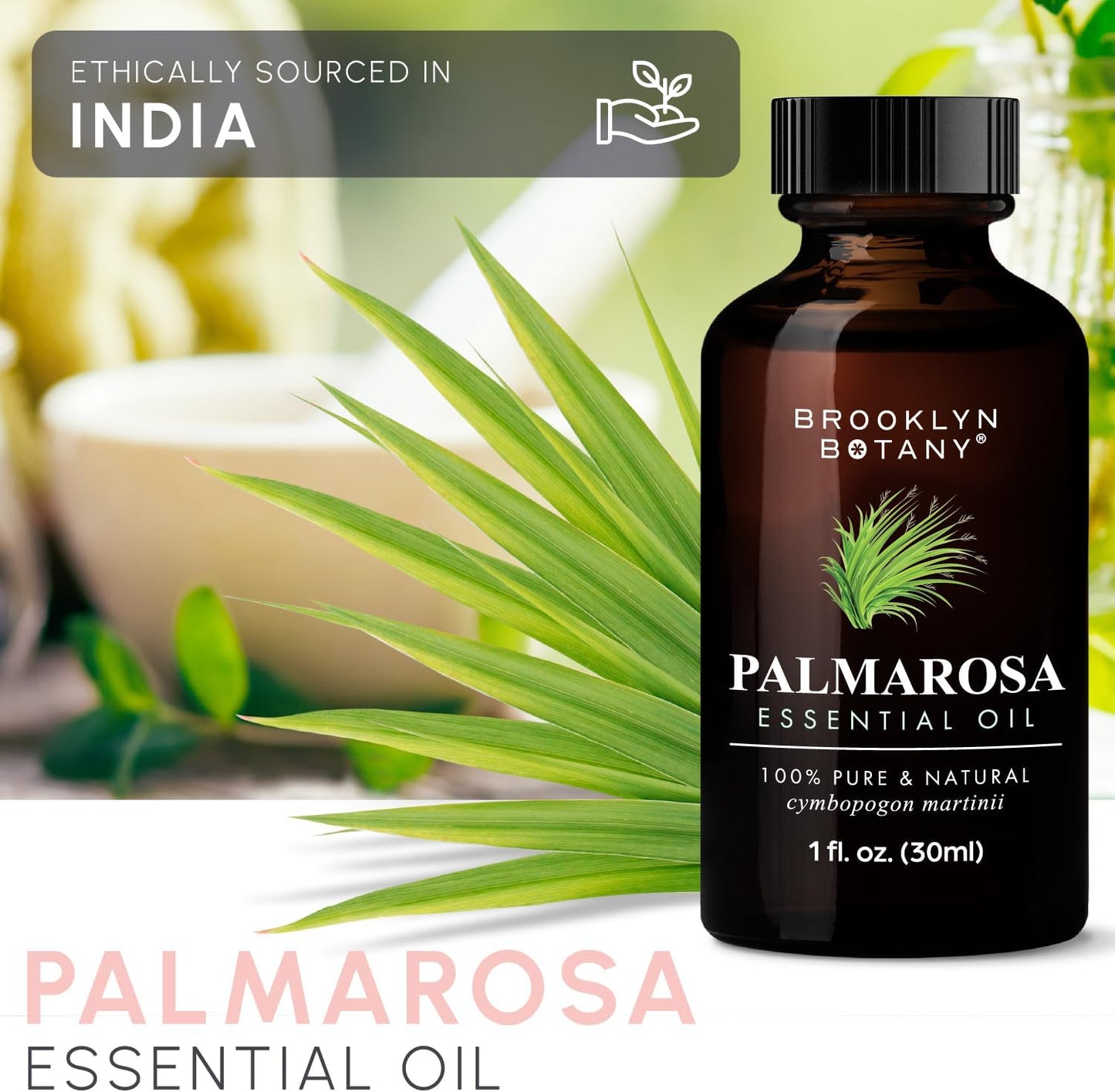Brooklyn Botany Peppermint Essential Oil - 100% Pure and Natural - Premium Grade with Dropper - for Aromatherapy and Diffuser