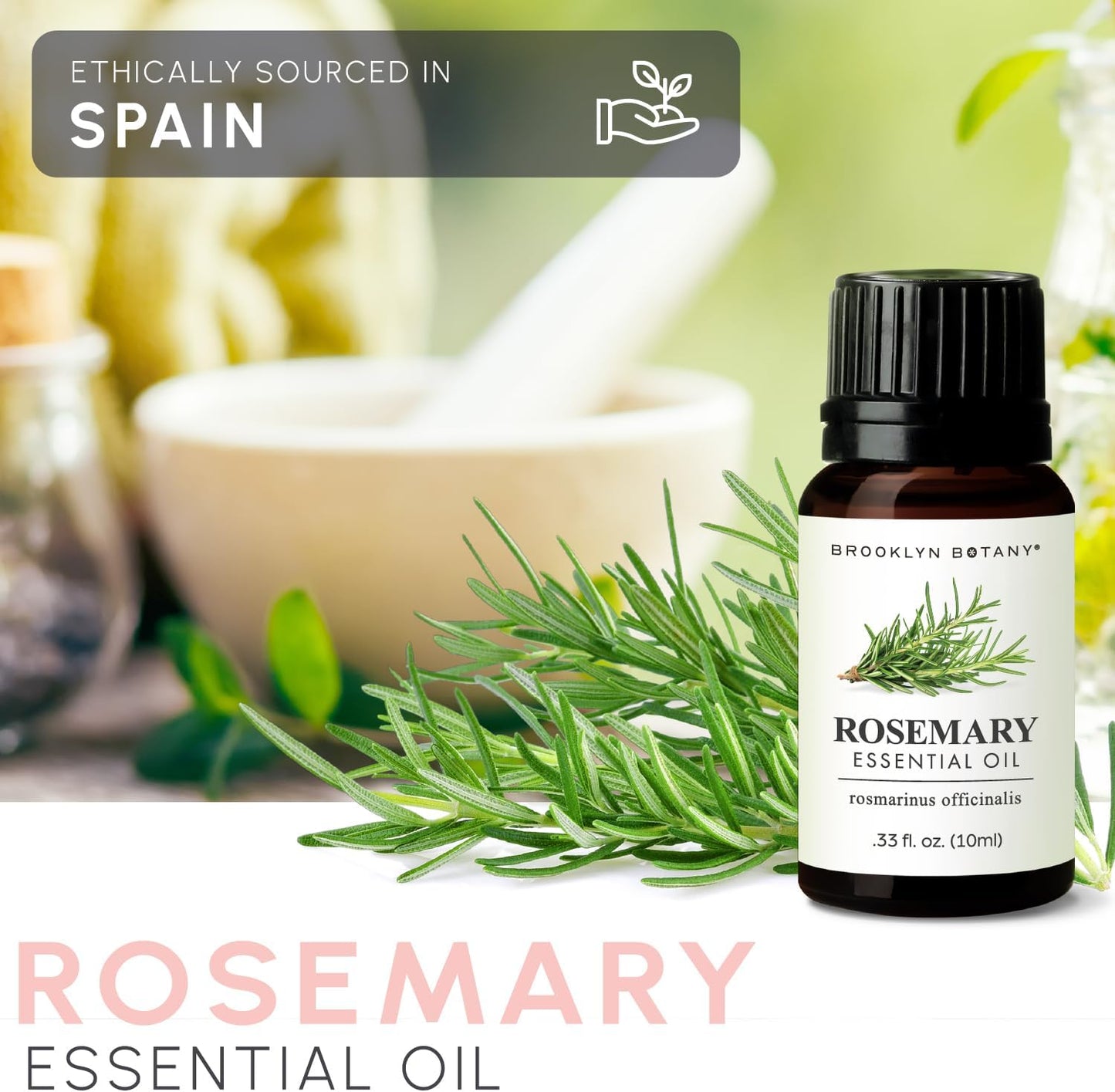 Brooklyn Botany Peppermint Essential Oil - 100% Pure and Natural - Premium Grade with Dropper - for Aromatherapy and Diffuser