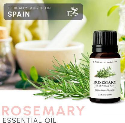Brooklyn Botany Peppermint Essential Oil - 100% Pure and Natural - Premium Grade with Dropper - for Aromatherapy and Diffuser