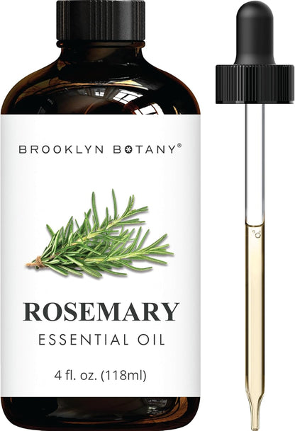 Brooklyn Botany Peppermint Essential Oil - 100% Pure and Natural - Premium Grade with Dropper - for Aromatherapy and Diffuser
