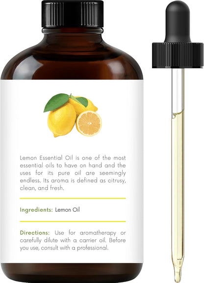 Lavender Essential Oil - Huge 4 Fl Oz - 100% Pure and Natural - Premium Grade Essential Oil for Diffuser and Aromatherapy