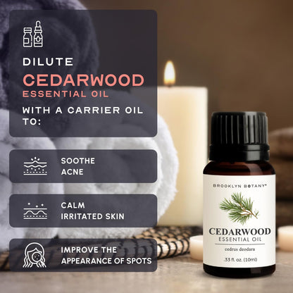 Brooklyn Botany Peppermint Essential Oil - 100% Pure and Natural - Premium Grade with Dropper - for Aromatherapy and Diffuser