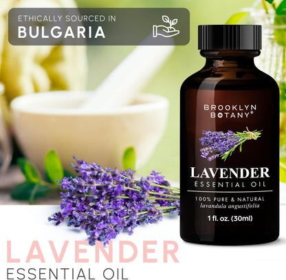 Brooklyn Botany Peppermint Essential Oil - 100% Pure and Natural - Premium Grade with Dropper - for Aromatherapy and Diffuser