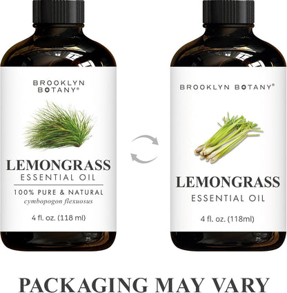 Brooklyn Botany Peppermint Essential Oil - 100% Pure and Natural - Premium Grade with Dropper - for Aromatherapy and Diffuser