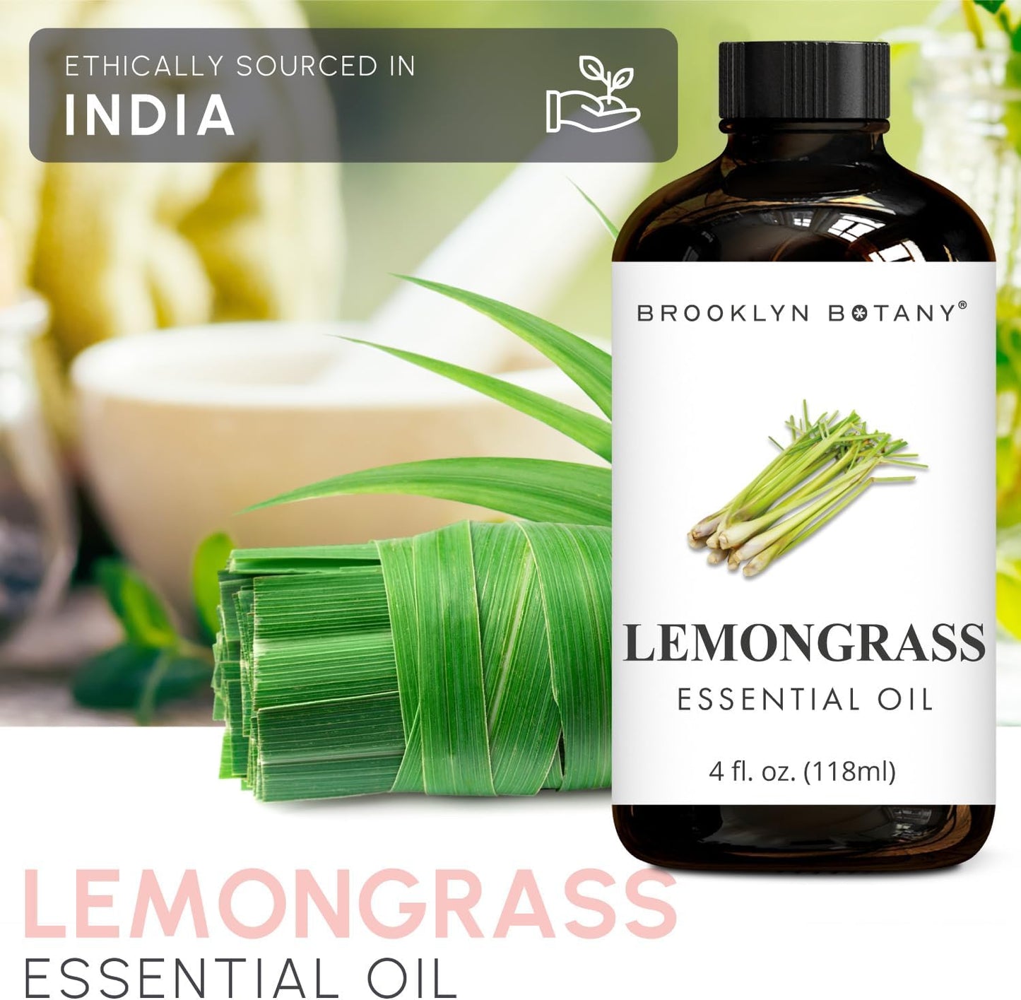 Brooklyn Botany Peppermint Essential Oil - 100% Pure and Natural - Premium Grade with Dropper - for Aromatherapy and Diffuser