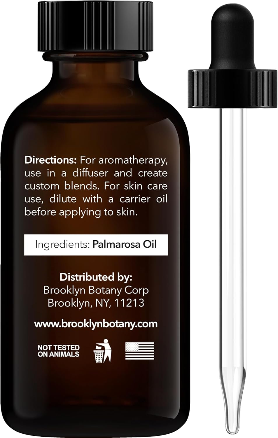 Brooklyn Botany Peppermint Essential Oil - 100% Pure and Natural - Premium Grade with Dropper - for Aromatherapy and Diffuser
