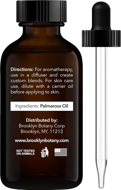 Brooklyn Botany Peppermint Essential Oil - 100% Pure and Natural - Premium Grade with Dropper - for Aromatherapy and Diffuser
