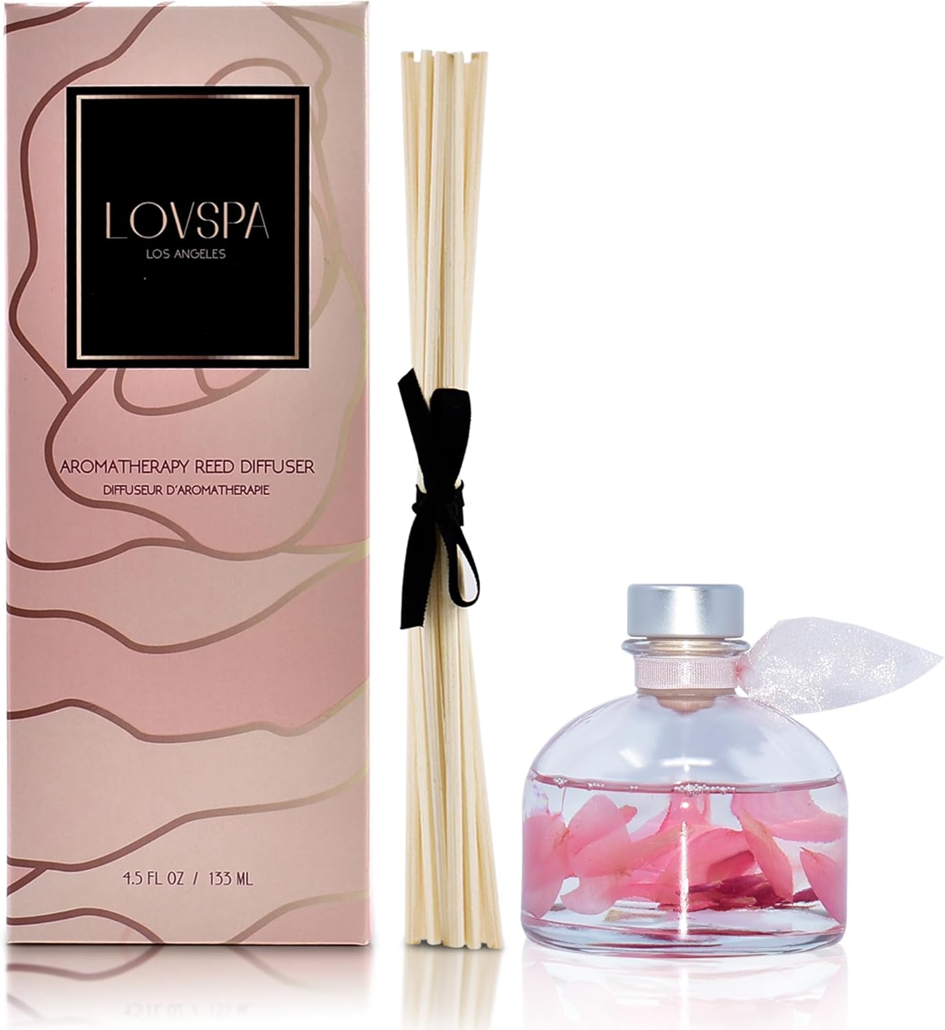 LOVSPA Eucalyptus Essential Oil Reed Diffuser Gift Set | Revive | Fresh Eucalyptus, Sage, Citrus, Bamboo & Mint | Great Aromatherapy Gift for Mom, Dad, Grandma or Aunt