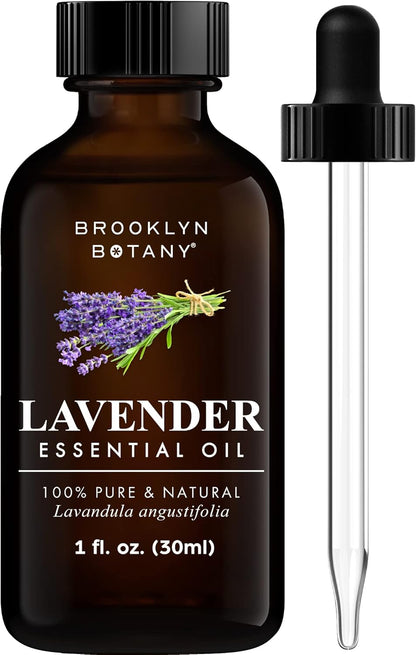 Brooklyn Botany Peppermint Essential Oil - 100% Pure and Natural - Premium Grade with Dropper - for Aromatherapy and Diffuser