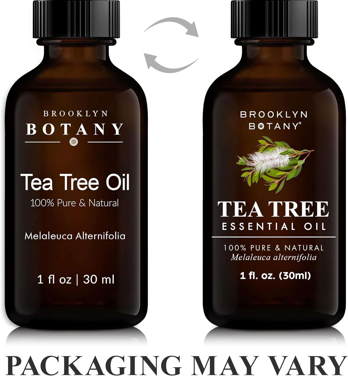Brooklyn Botany Peppermint Essential Oil - 100% Pure and Natural - Premium Grade with Dropper - for Aromatherapy and Diffuser