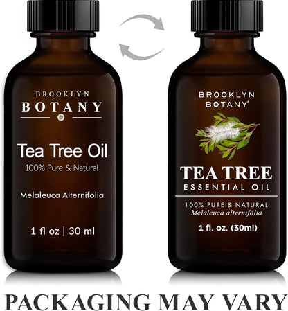 Brooklyn Botany Peppermint Essential Oil - 100% Pure and Natural - Premium Grade with Dropper - for Aromatherapy and Diffuser