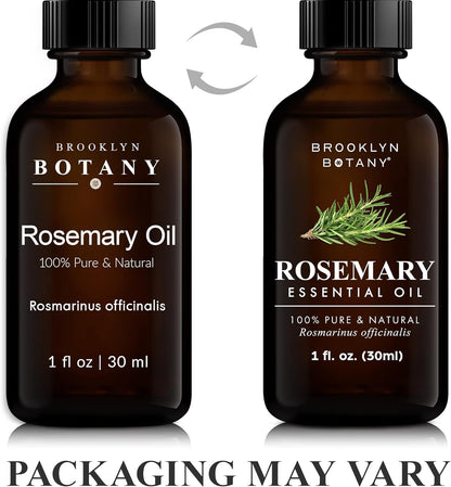 Brooklyn Botany Peppermint Essential Oil - 100% Pure and Natural - Premium Grade with Dropper - for Aromatherapy and Diffuser