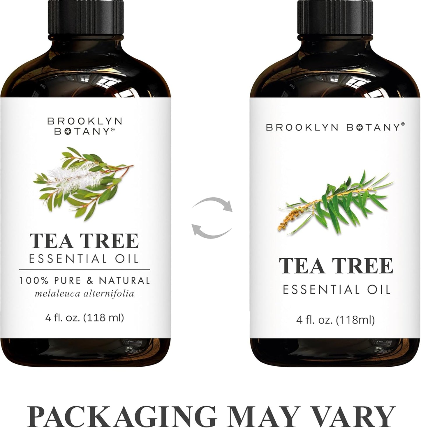 Brooklyn Botany Peppermint Essential Oil - 100% Pure and Natural - Premium Grade with Dropper - for Aromatherapy and Diffuser