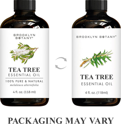 Brooklyn Botany Peppermint Essential Oil - 100% Pure and Natural - Premium Grade with Dropper - for Aromatherapy and Diffuser