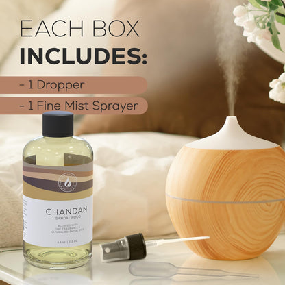 Aroma Country White Tea Diffuser Oil - Luxury Essential Oils for Diffuser Refill & Air Freshener Room Spray, Long-Lasting, Natural Home Fragrance and Hotel Scent for Diffusers & Machines - 8.5 Fl. oz