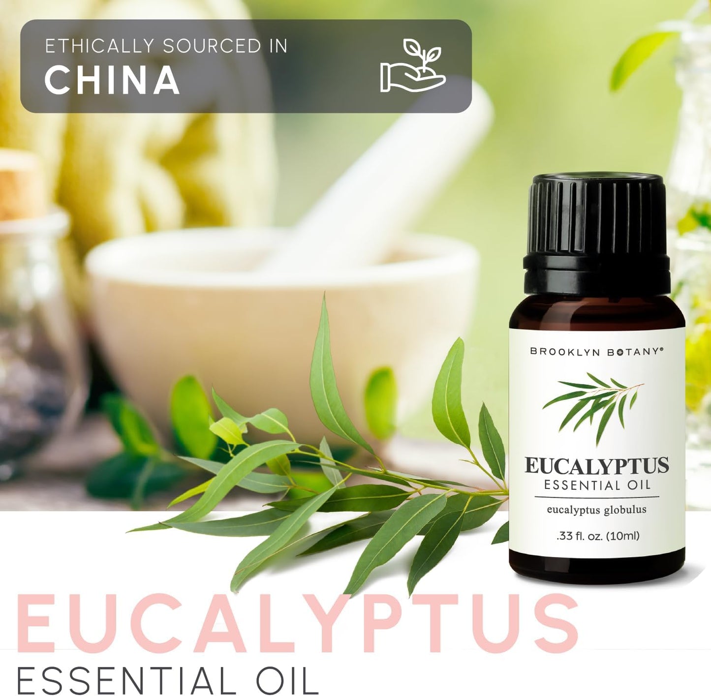 Brooklyn Botany Peppermint Essential Oil - 100% Pure and Natural - Premium Grade with Dropper - for Aromatherapy and Diffuser