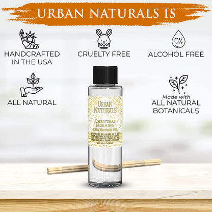Urban Naturals Eucalyptus &amp; Sage Oil Reed Diffuser Refill | Eucalyptus, Sage, Mint, Lime and Cedarwood| Includes a Free Set of Reed Sticks! 4 oz