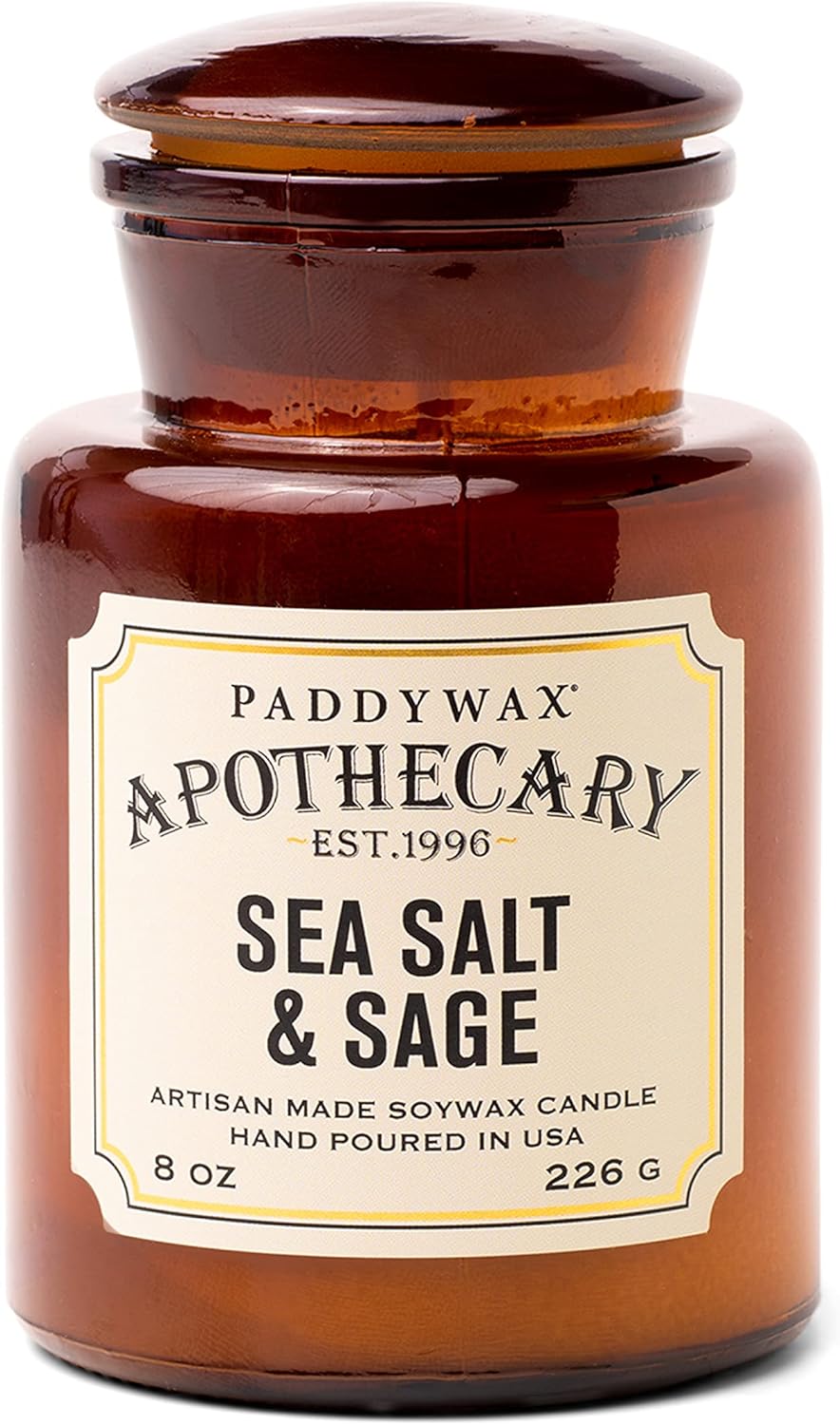 Paddywax Scented Candles Artisan Apothecary Candle, 8-Ounce