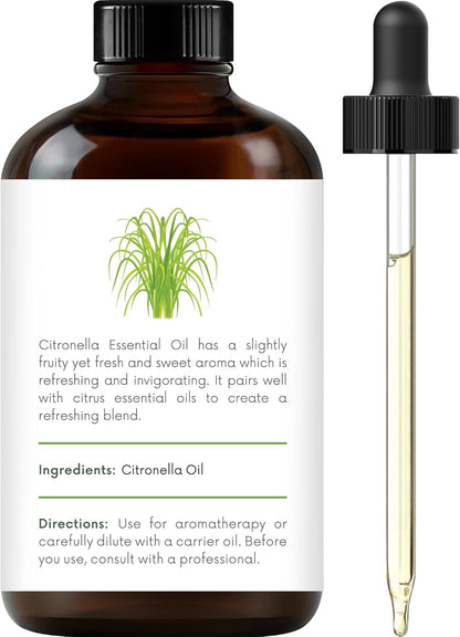 Lavender Essential Oil - Huge 4 Fl Oz - 100% Pure and Natural - Premium Grade Essential Oil for Diffuser and Aromatherapy