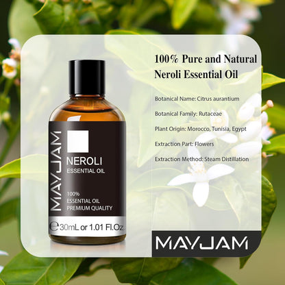 MAYJAM Essential Oil for Diffusers, Essential Oil with Premium Glass Dropper