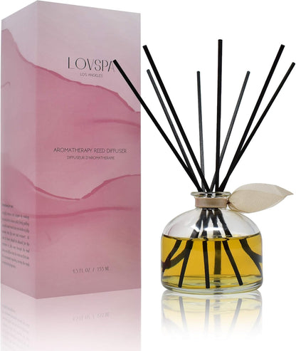 LOVSPA Eucalyptus Essential Oil Reed Diffuser Gift Set | Revive | Fresh Eucalyptus, Sage, Citrus, Bamboo & Mint | Great Aromatherapy Gift for Mom, Dad, Grandma or Aunt