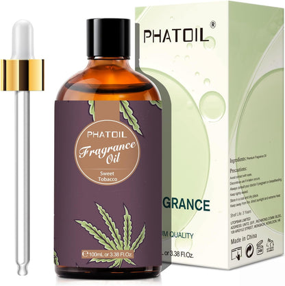 PHATOIL 3.38 FL.OZ Coconut & Vanilla Fragrance Oils for Aromatherapy, Essential Oils for Diffusers for Home, Perfect for Diffuser, Yoga, DIY Candle and Soap Making - 100ml