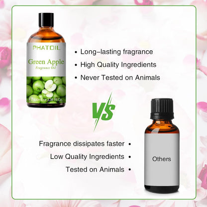 PHATOIL 3.38 FL.OZ Coconut & Vanilla Fragrance Oils for Aromatherapy, Essential Oils for Diffusers for Home, Perfect for Diffuser, Yoga, DIY Candle and Soap Making - 100ml