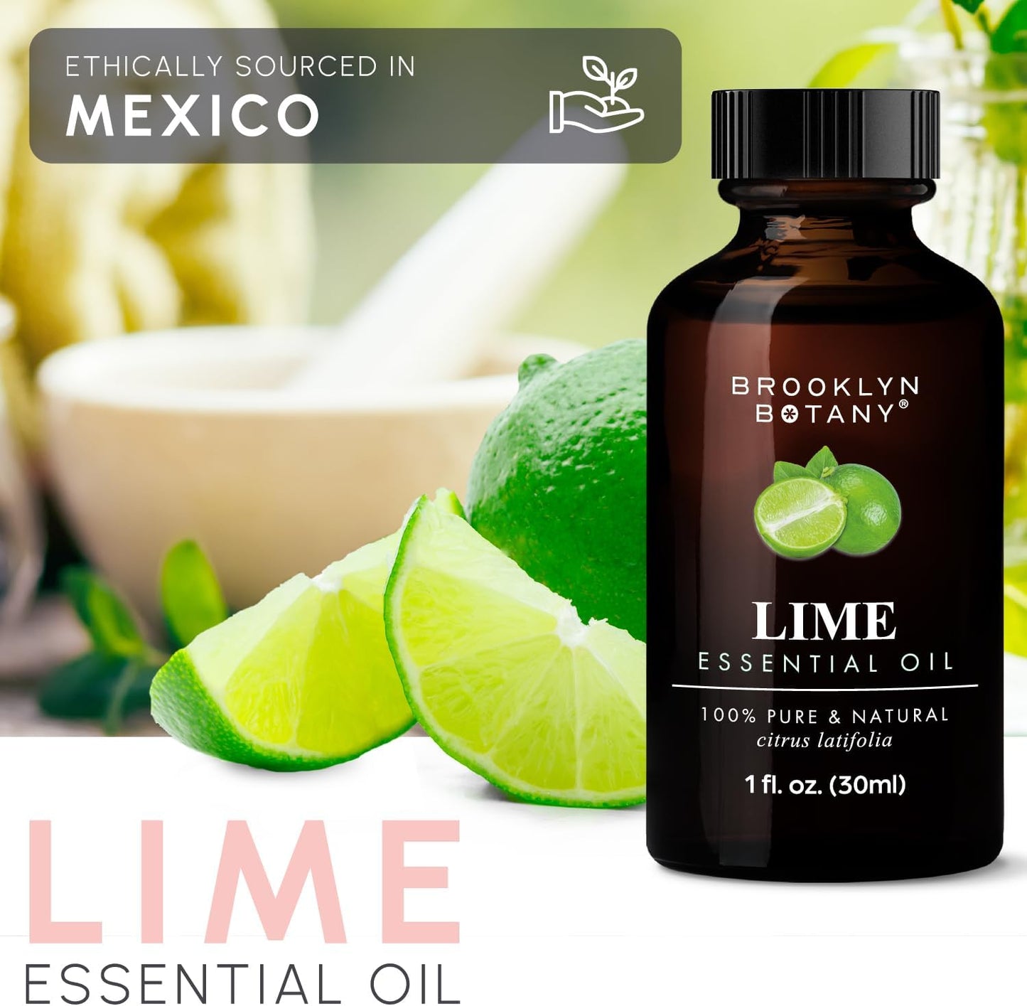 Brooklyn Botany Peppermint Essential Oil - 100% Pure and Natural - Premium Grade with Dropper - for Aromatherapy and Diffuser