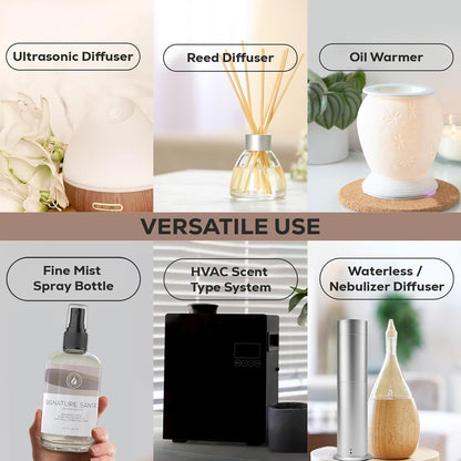 Aroma Country White Tea Diffuser Oil - Luxury Essential Oils for Diffuser Refill & Air Freshener Room Spray, Long-Lasting, Natural Home Fragrance and Hotel Scent for Diffusers & Machines - 8.5 Fl. oz
