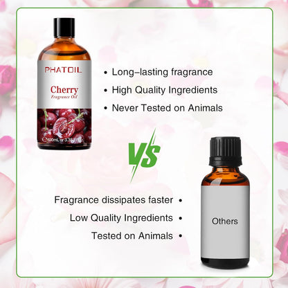 PHATOIL 3.38 FL.OZ Coconut & Vanilla Fragrance Oils for Aromatherapy, Essential Oils for Diffusers for Home, Perfect for Diffuser, Yoga, DIY Candle and Soap Making - 100ml