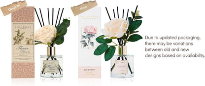 COCORRÍNA Reed Diffuser Set, 6.7 oz Clean Linen Scented Diffuser with Sticks Home Fragrance Reed Diffuser for Bathroom Shelf Decor