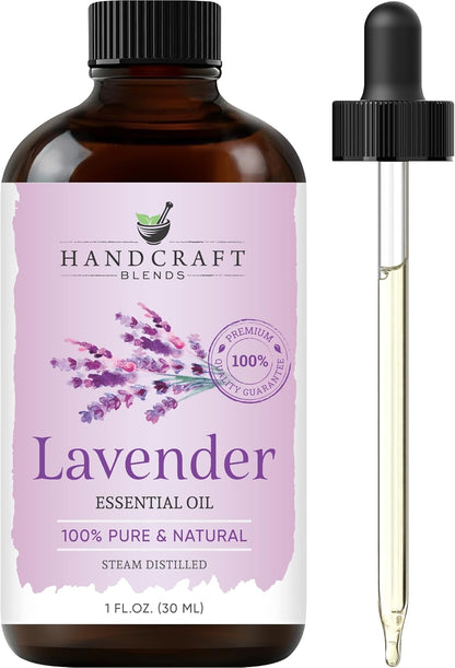 Lavender Essential Oil - Huge 4 Fl Oz - 100% Pure and Natural - Premium Grade Essential Oil for Diffuser and Aromatherapy