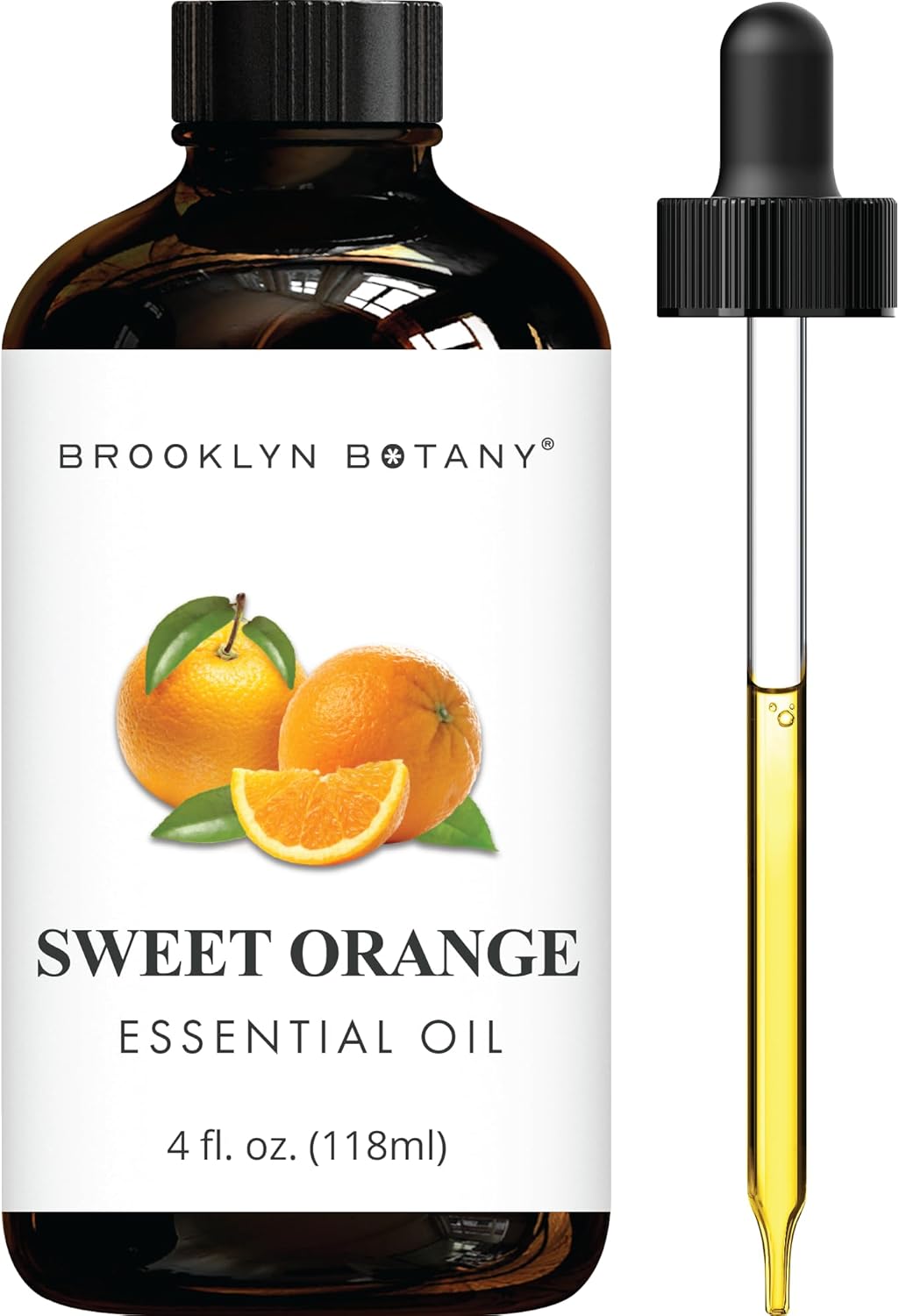 Brooklyn Botany Peppermint Essential Oil - 100% Pure and Natural - Premium Grade with Dropper - for Aromatherapy and Diffuser