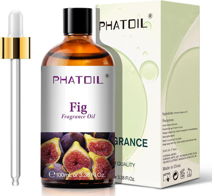 PHATOIL 3.38 FL.OZ Coconut & Vanilla Fragrance Oils for Aromatherapy, Essential Oils for Diffusers for Home, Perfect for Diffuser, Yoga, DIY Candle and Soap Making - 100ml
