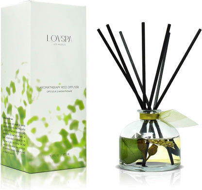 LOVSPA Eucalyptus Essential Oil Reed Diffuser Gift Set | Revive | Fresh Eucalyptus, Sage, Citrus, Bamboo & Mint | Great Aromatherapy Gift for Mom, Dad, Grandma or Aunt