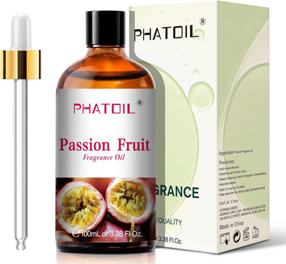 PHATOIL 3.38 FL.OZ Coconut & Vanilla Fragrance Oils for Aromatherapy, Essential Oils for Diffusers for Home, Perfect for Diffuser, Yoga, DIY Candle and Soap Making - 100ml