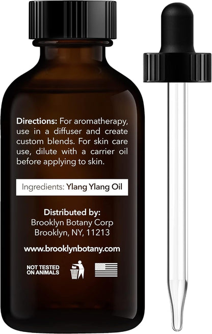 Brooklyn Botany Peppermint Essential Oil - 100% Pure and Natural - Premium Grade with Dropper - for Aromatherapy and Diffuser