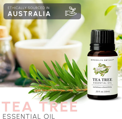 Brooklyn Botany Peppermint Essential Oil - 100% Pure and Natural - Premium Grade with Dropper - for Aromatherapy and Diffuser
