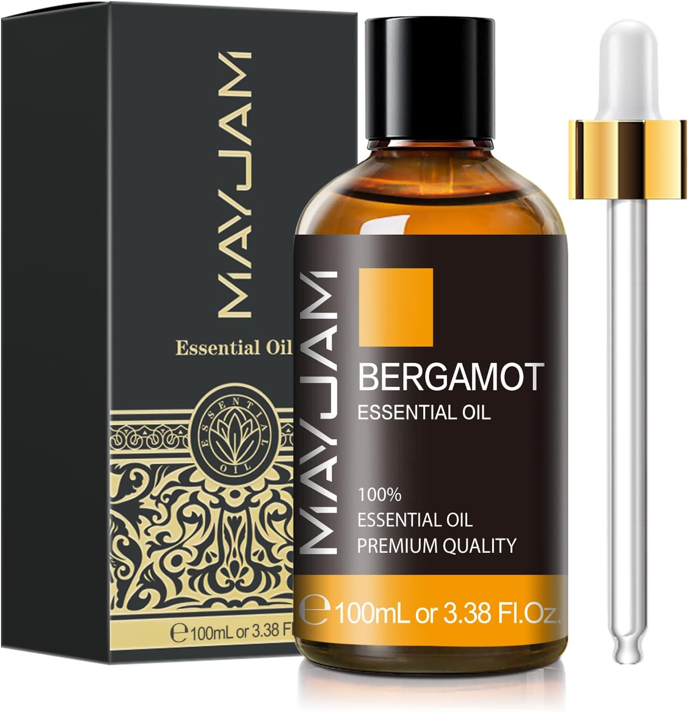 MAYJAM Essential Oil for Diffusers, Essential Oil with Premium Glass Dropper