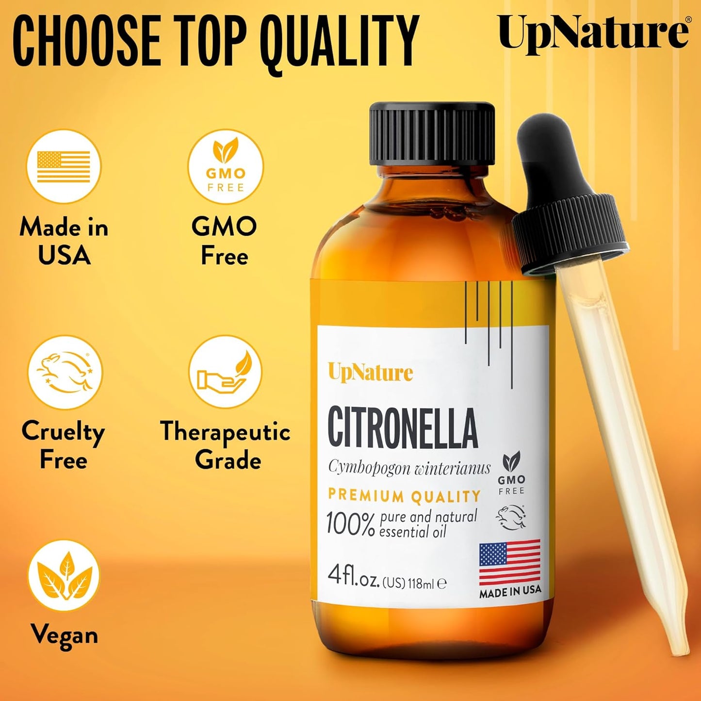 UpNature Organic Tea Tree Oil - 100% Pure Tea Tree Essential Oil