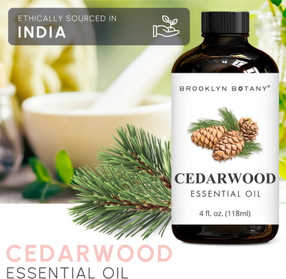 Brooklyn Botany Peppermint Essential Oil - 100% Pure and Natural - Premium Grade with Dropper - for Aromatherapy and Diffuser