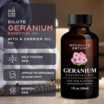 Brooklyn Botany Peppermint Essential Oil - 100% Pure and Natural - Premium Grade with Dropper - for Aromatherapy and Diffuser