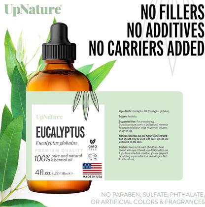 UpNature Organic Tea Tree Oil - 100% Pure Tea Tree Essential Oil