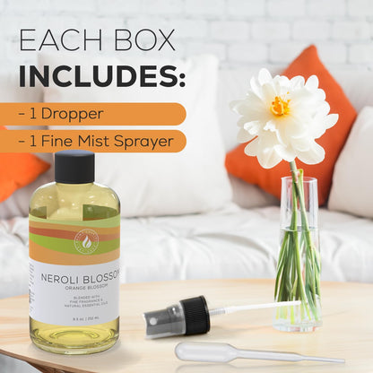 Aroma Country White Tea Diffuser Oil - Luxury Essential Oils for Diffuser Refill & Air Freshener Room Spray, Long-Lasting, Natural Home Fragrance and Hotel Scent for Diffusers & Machines - 8.5 Fl. oz