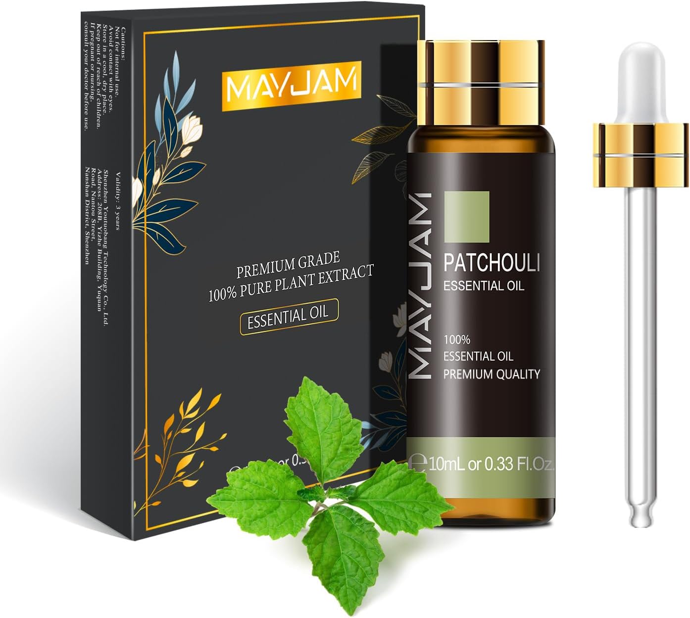 MAYJAM Essential Oil for Diffusers, Essential Oil with Premium Glass Dropper