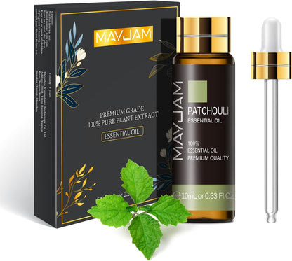 MAYJAM Essential Oil for Diffusers, Essential Oil with Premium Glass Dropper